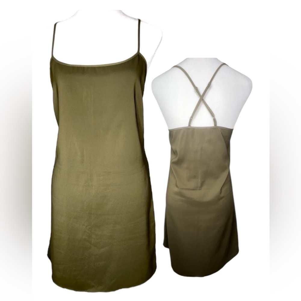 Britt Bardo For Mark Satin Slip Cami Dress Size M/L